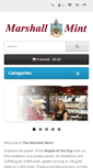 Mobile Screenshot of marshallmint.com
