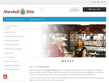 Tablet Screenshot of marshallmint.com